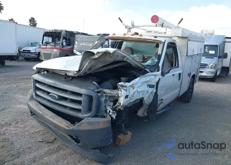 2001 Ford F-350 Xl/Xlt from USA, damaged, VIN 1FTSF30S41EB12427